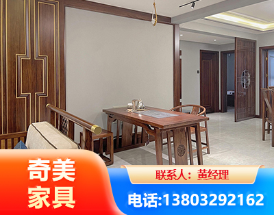 阿拉善板木结合家具
