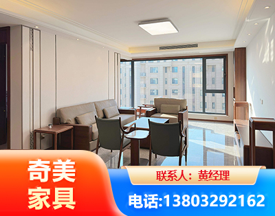 阿拉善板木结合家具
